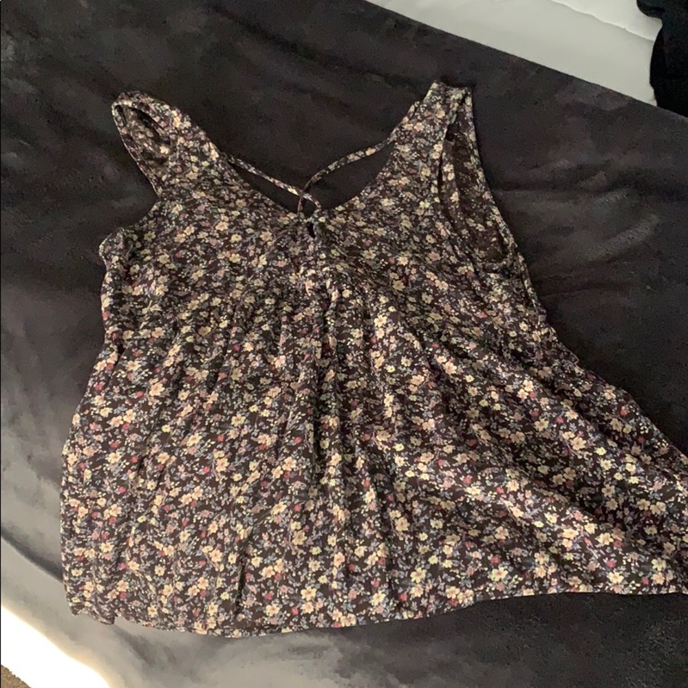 floral tank top